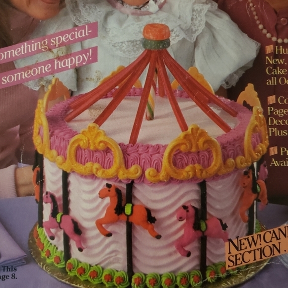 VTG Wilton Cake Decorating Book 1983 - Picture 6 of 7